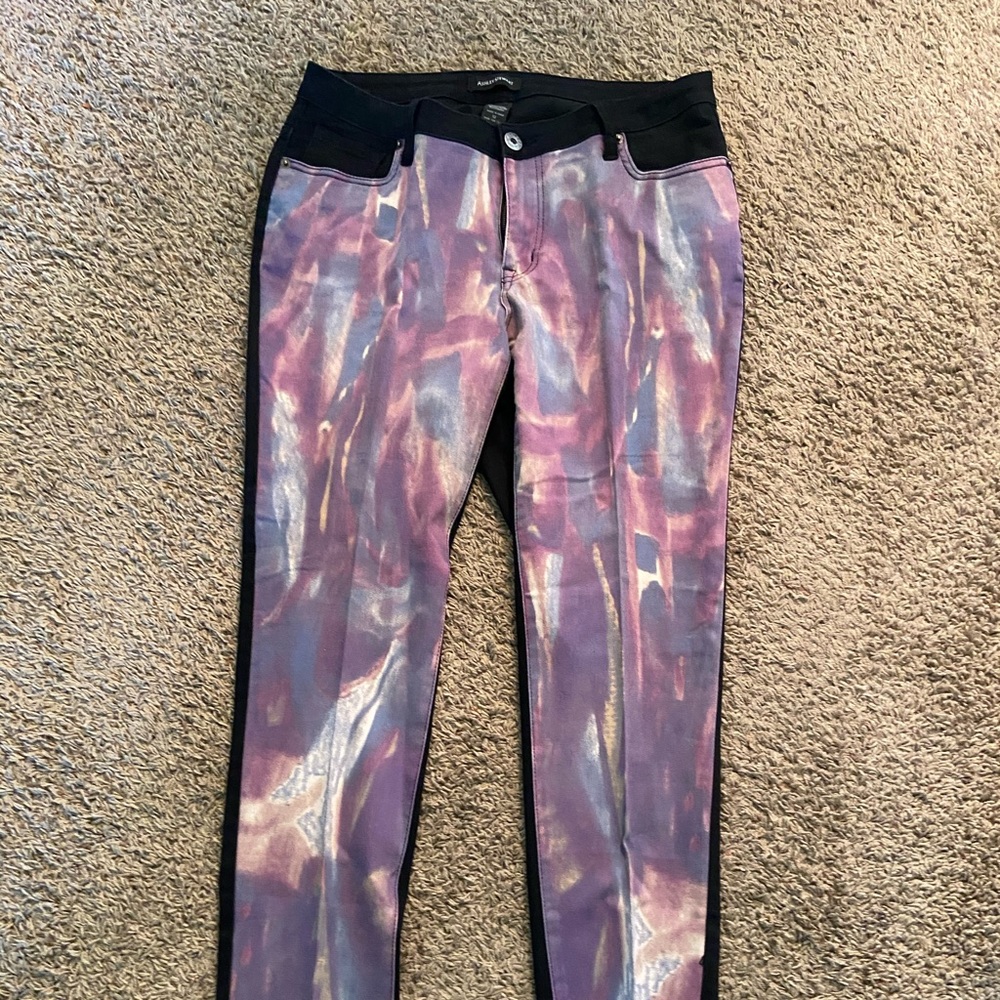 Women Front Printed Skinny Jeans